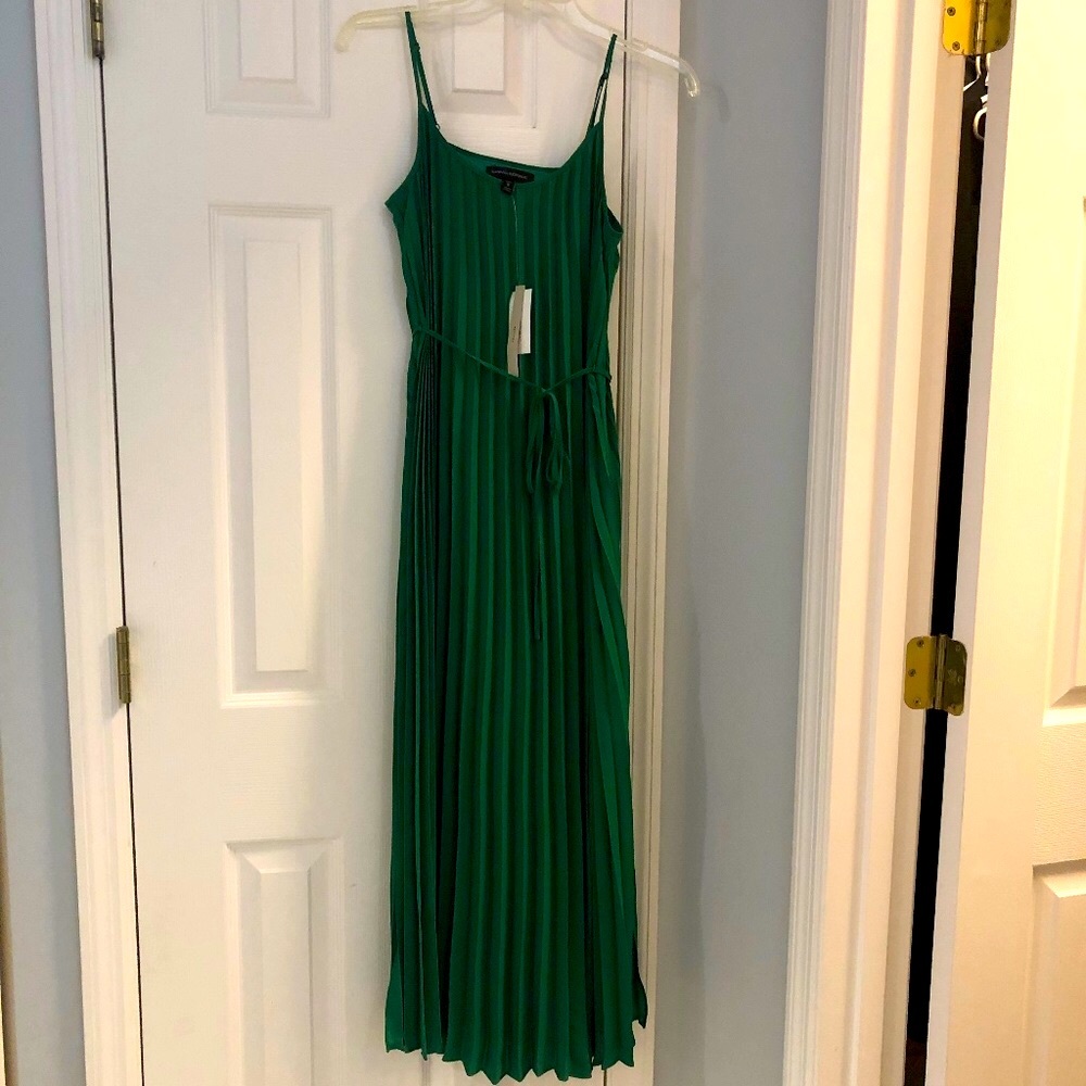 NWT Banana Republic Green Dress 0P